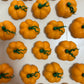Balkabağı Şeklinde Çikolatalı Cakepops