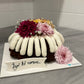 Çiçek Süslemeli Bundt Cake