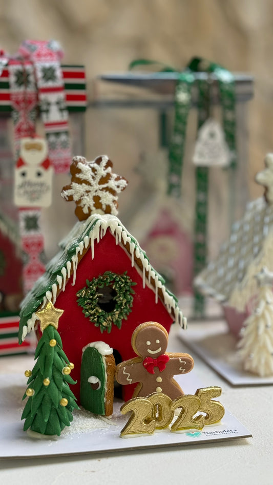 Kırmızı  Mini Gingerbread House